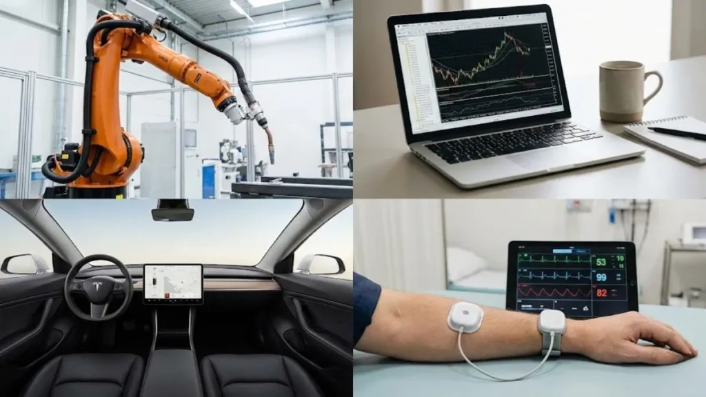 Humanoid robots and physical AI systems displayed at CES 2026