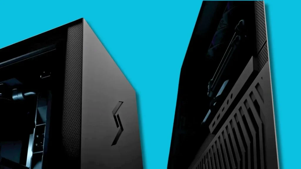 Close-up of Digital Storm Aventum next-generation chassis highlighting revised airflow and side panel design