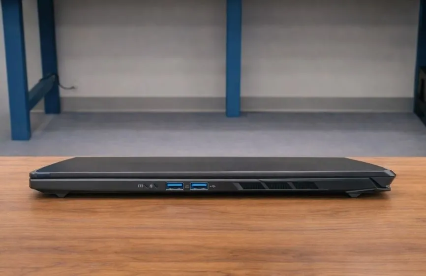 7 Best Laptops for Blender in 2026 22 Left side port layout of Acer Nitro V 16S AI gaming laptop