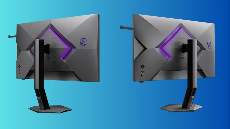 AOC AGON Pro AGP277QK rear RGB design