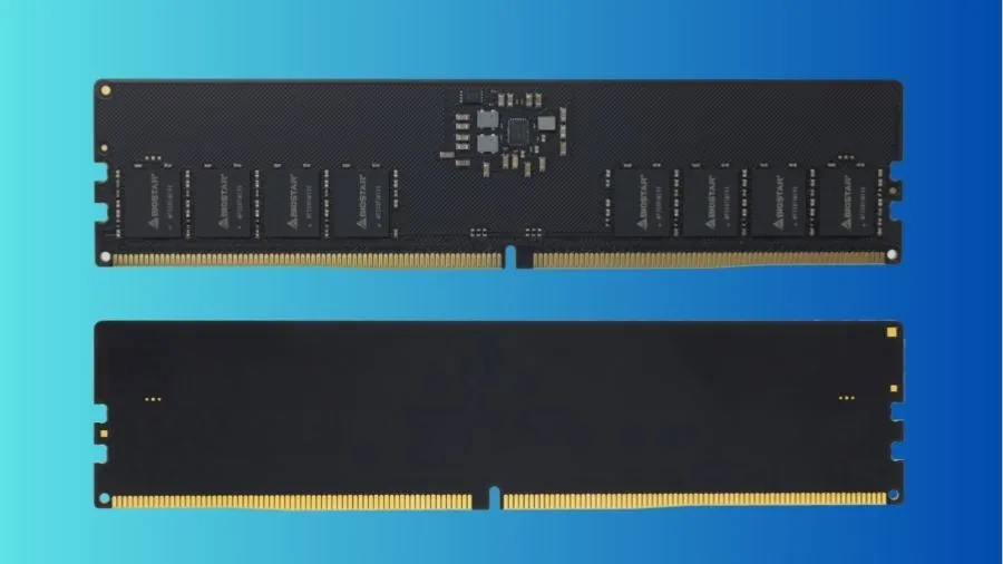 BIOSTAR Launches Budget DDR5 16GB 5600 & 4800 MT/s 1 BIOSTAR DDR5 16GB memory module rated at 5600 MT/s and 4800 MT/s speeds
