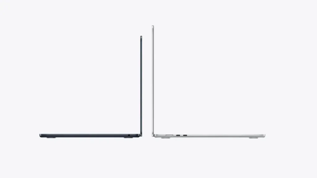 Apple MacBook Air M5 Launches With 512GB Storage, Wi-Fi 7, Starts at $1,099 4 Apple MacBook Air M5 side profile showing slim aluminum chassis