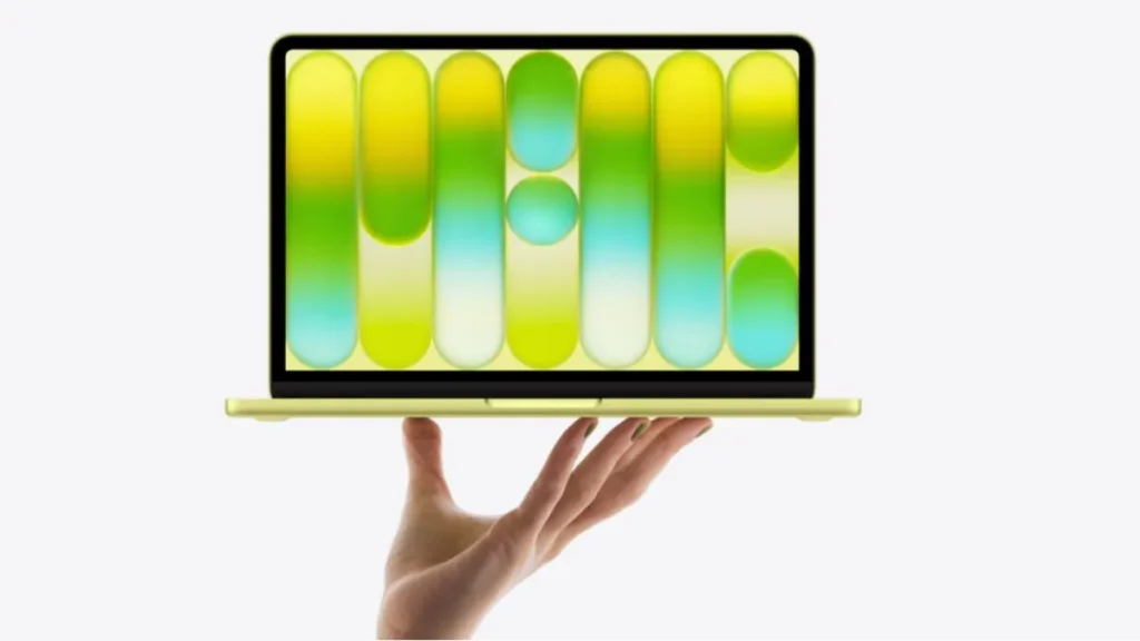 Apple MacBook Neo Launches With A18 Pro Chip, Starts at $599 2 Apple MacBook Neo lightweight laptop balanced on a hand