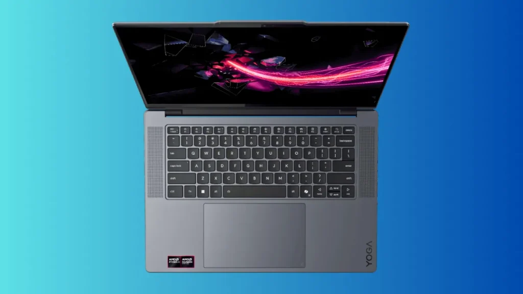 Lenovo Yoga Pro 7a laptop with Ryzen AI Max+ processor