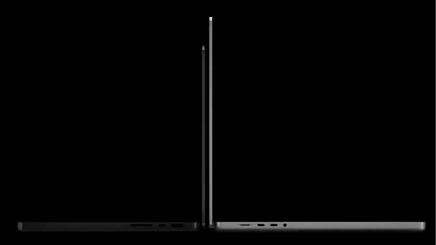 Apple MacBook Pro M5 Pro & M5 Max Launch With AI Gains, 1TB Storage 3 MacBook M5 side profile showing ports and slim design