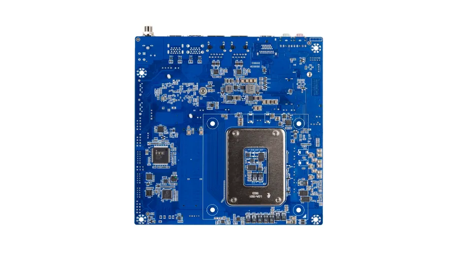 GIGAIPC iTXL-H810A motherboard back PCB layout