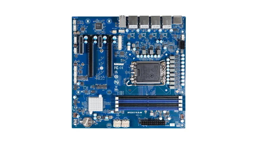 GIGAIPC uATX-Q870A industrial motherboard Intel Core Ultra 2
