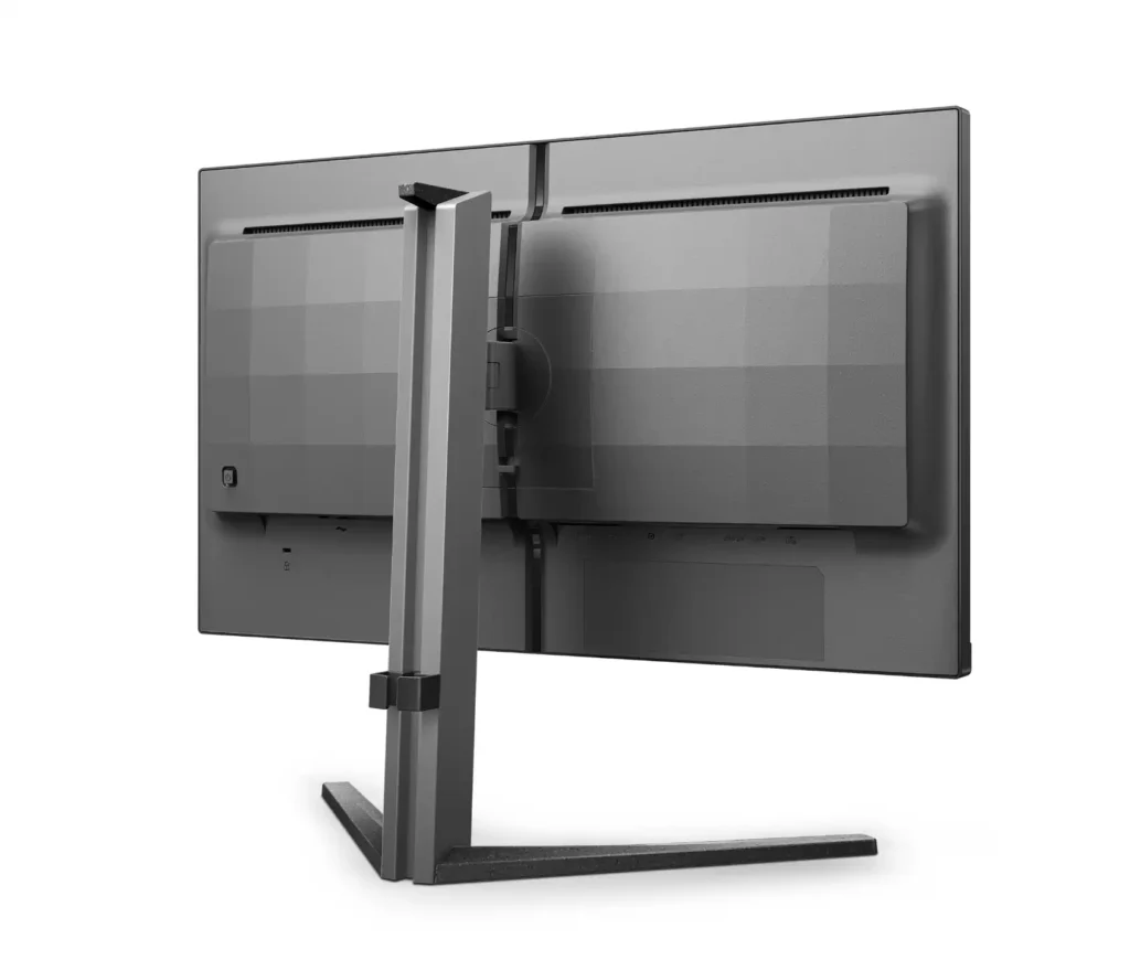 Philips Evnia 27M2N5201P Brings 260Hz Fast IPS Monitor for £159.99 2 Philips Evnia 27M2N5201P monitor rear angle view showing stand and back panel design