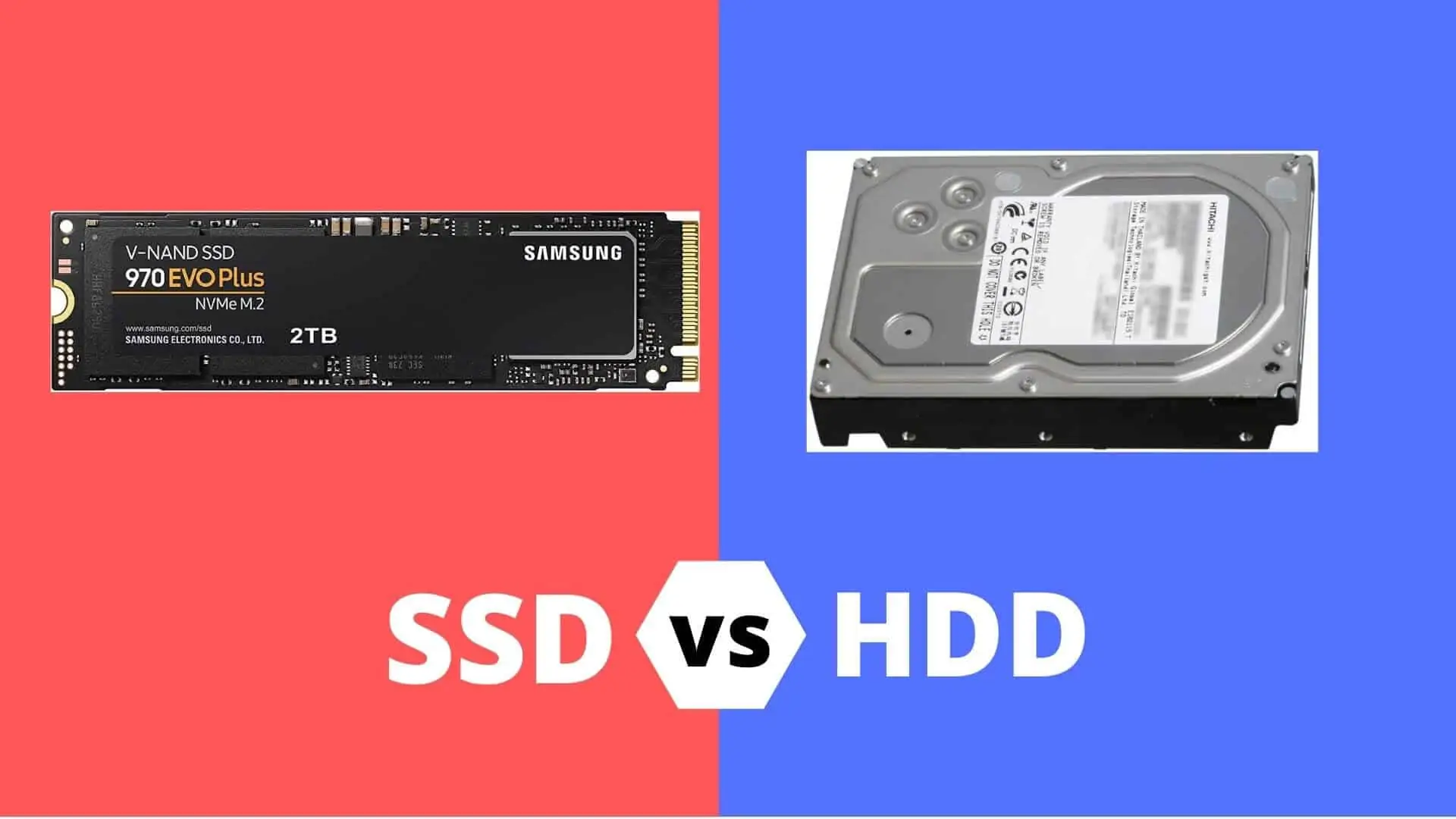 What is the difference between SSD and HDD