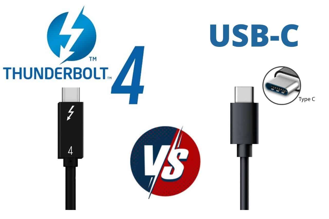 Thunderbolt 4 vs. USB-C Featured