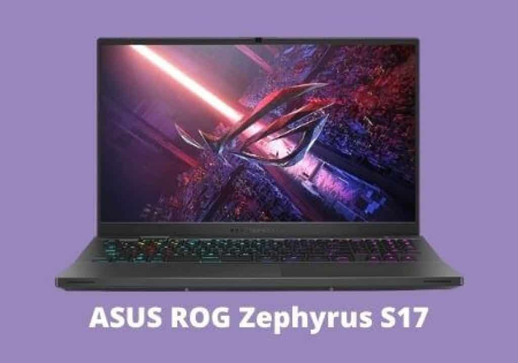 ASUS ROG Zephyrus S17 4K Gaming Laptop