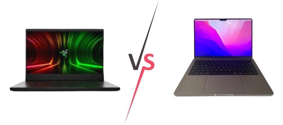 razer blade 14 vs macbook pro m1