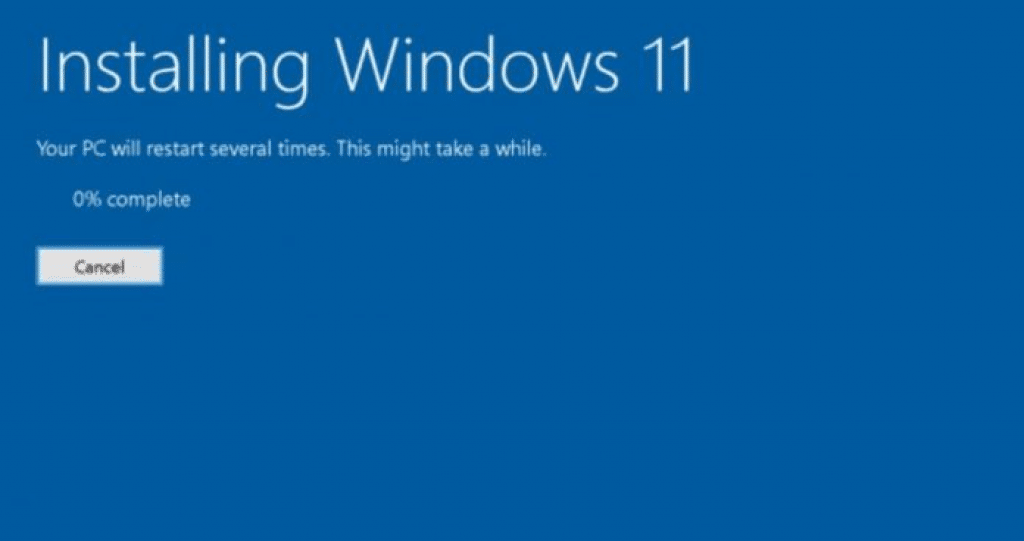 Windows 11 Upgrading