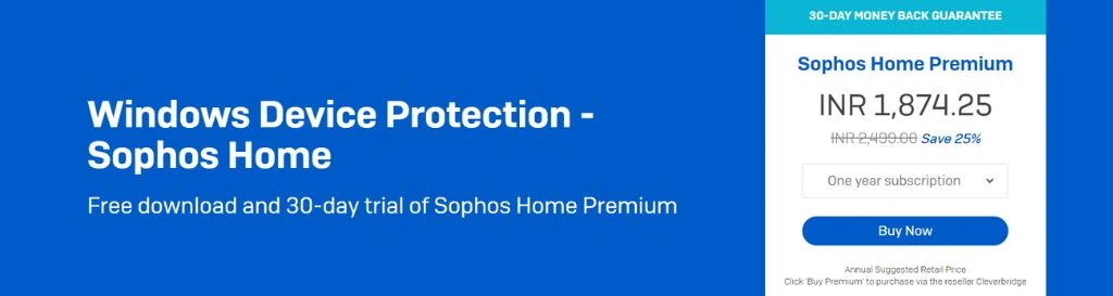 Sophos Home Free Antivirus