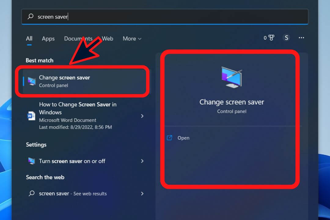 How to Change Screen Saver in Windows
