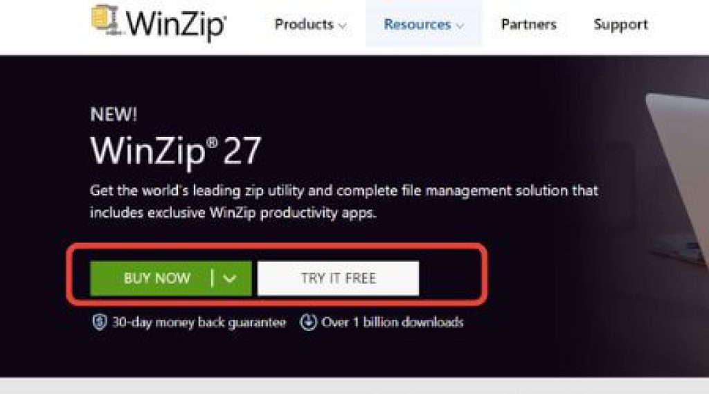 Password Protect a Zip File by Using WinZip App  