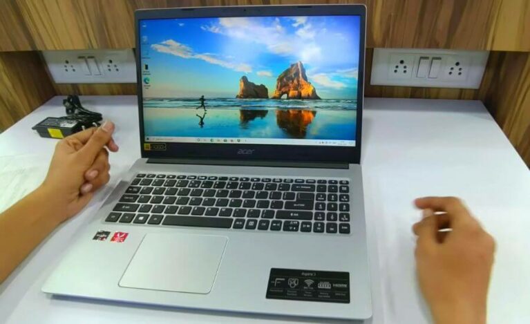 10 Best Gaming Laptops Under 600 In 2026 PCVenus Acer Aspire 5 2022 Front View 767x469 