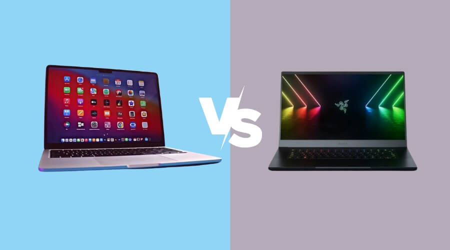 Apple MacBook Pro m2 vs Razer Blade 15 2022