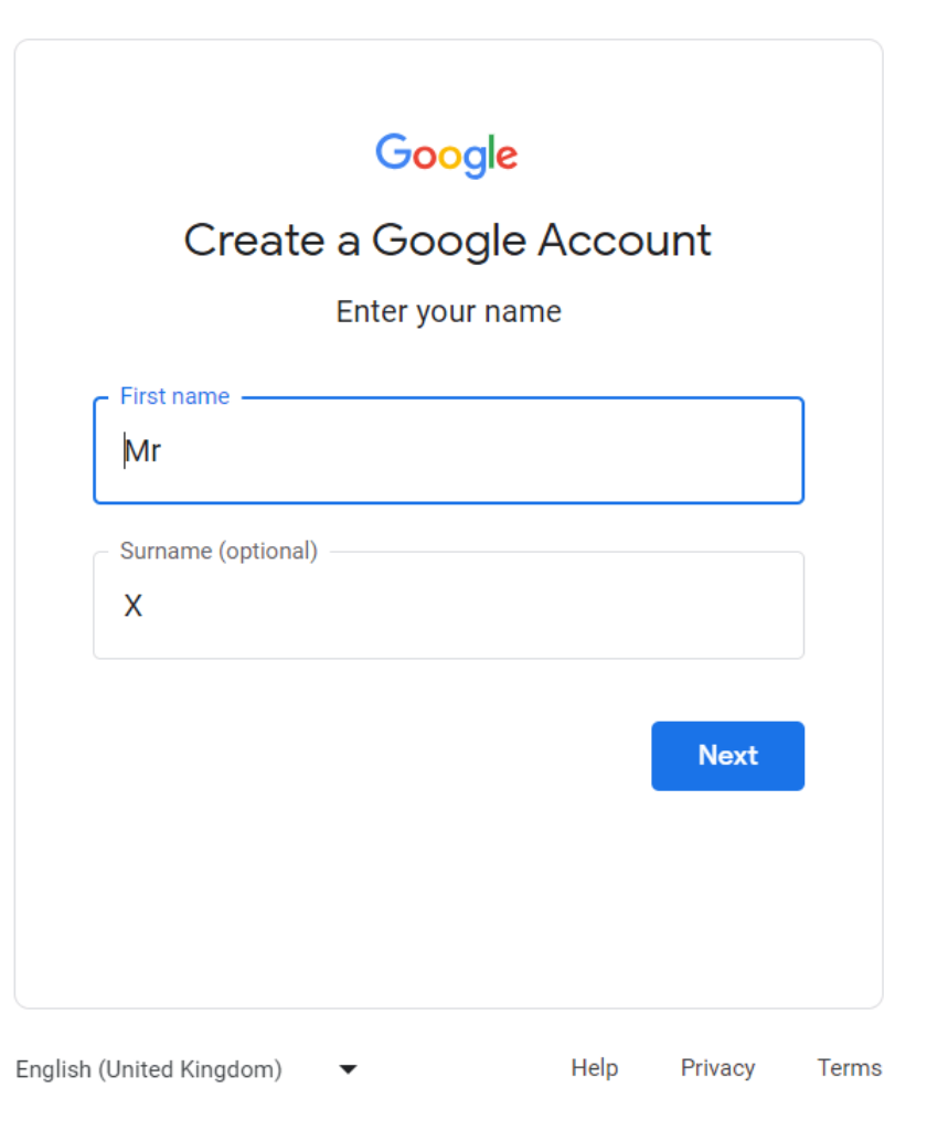 Create a Google Account Step-by-Step Guide (5)