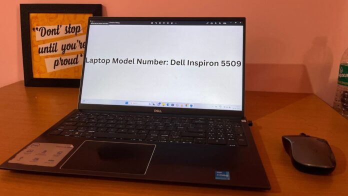 Laptop Model Number