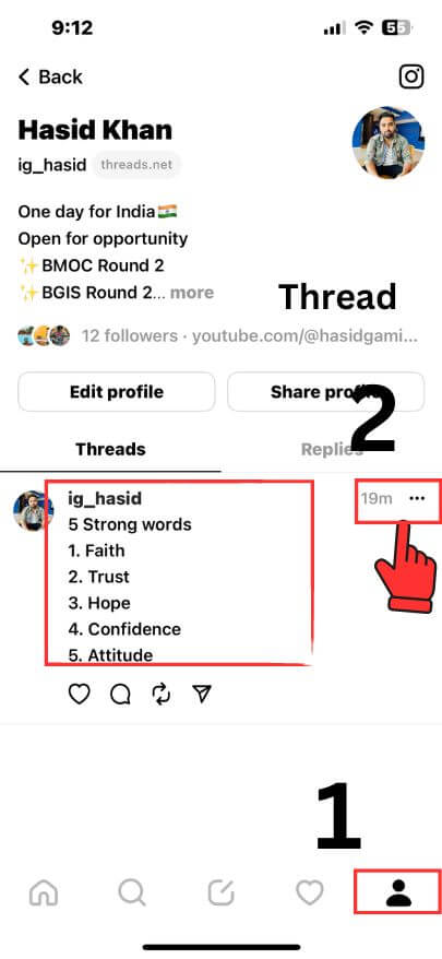 Post a thread on iPhone (5)