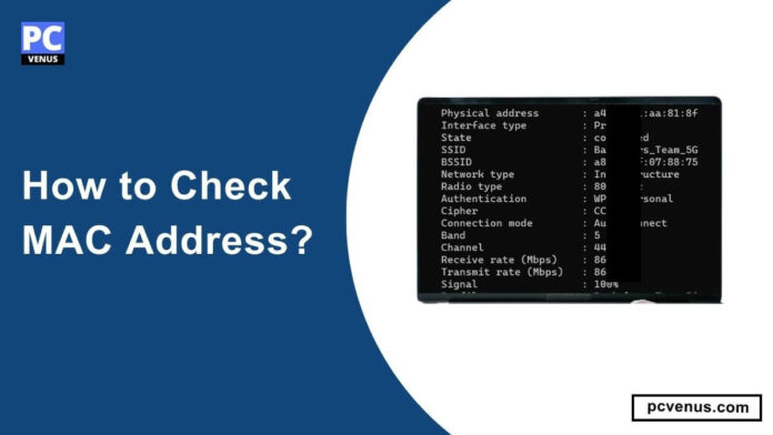 How to Check MAC Address