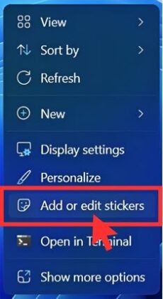 Enable Desktop Stickers in Windows 11: Easy Steps - PCVenus