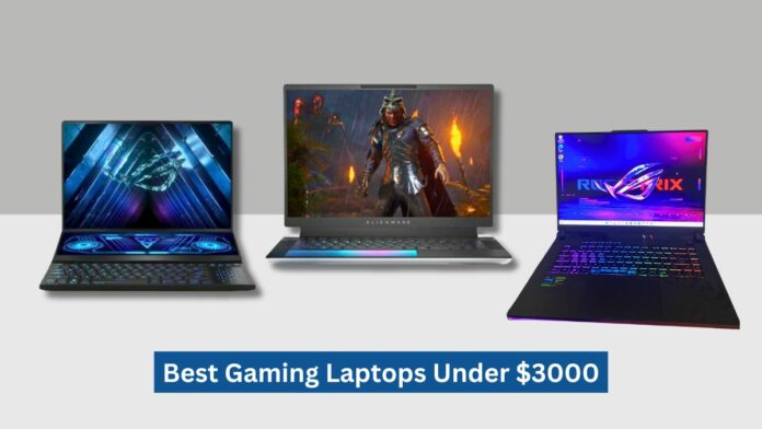 Best Gaming Laptops Under $3000