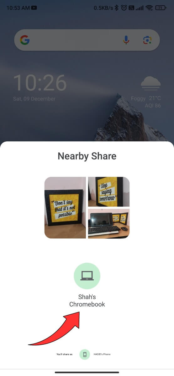 How to transfer photos from android to chromebook pcvenus