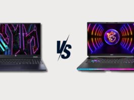 Acer Predator Helios 16 vs MSI Raider GE68