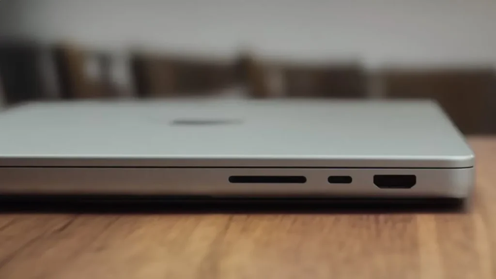 Apple MacBook Pro M2 Right Port