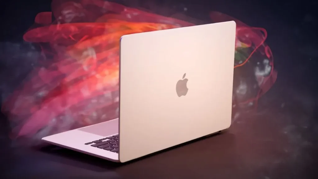 Apple MackBook Air M2 back design