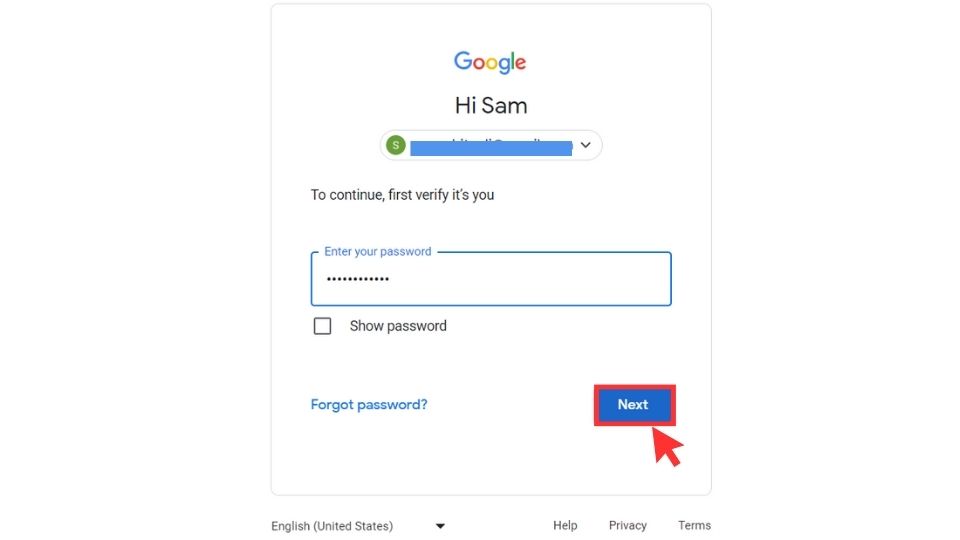 Verify Your google Identity pass email
