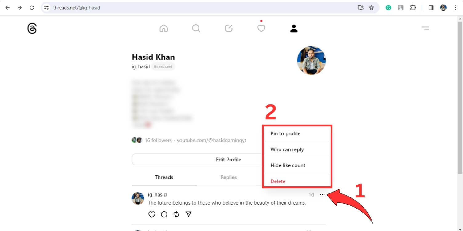 How to Post/Delete a Thread on Threads App: From Any Device - PCVenus