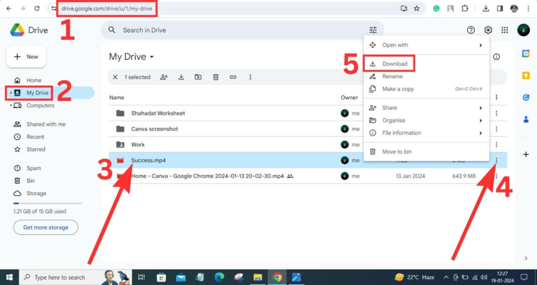 HOW TO TRANSFER FILES FROM LAPTOP TO GOOGLE DRIVE visual data 4