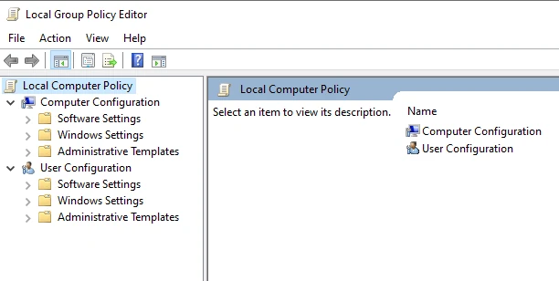 navigate group policy desktop settings