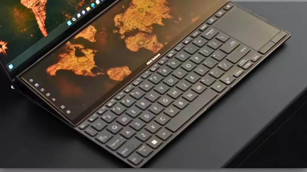 ASUS Zenbook Duo 14 second display