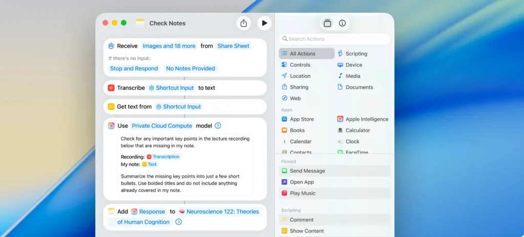 Apple Intelligence Features