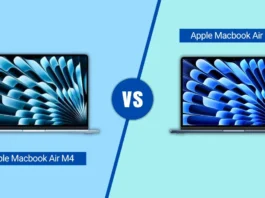 Apple MacBook Air M4 vs M3
