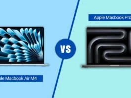 MacBook Air M4 vs MacBook Pro M4