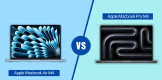 Apple MacBook Air M4 vs MacBook Pro M4 – Full Comparison MacBook Air M4 vs MacBook Pro M4