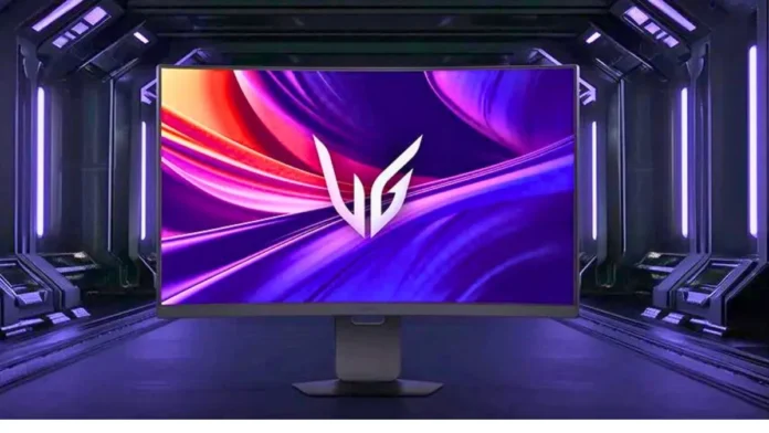 LG UltraGear 37G800A 37-inch 4K curved gaming monitor with 165Hz refresh rate and HDR10