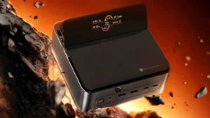 Machenike GTS Mini PC Launches with Intel Core Ultra 9 285H 4 Machenike GTS Mini PC featuring Intel Core Ultra 9 285H and foldable status screen