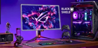 ASUS ROG Swift PG32UCDM3 Gaming Monitor Leaks Ahead of CES 2026 ASUS ROG Swift PG32UCDM3 OLED gaming monitor with slim bezels and RGB stand