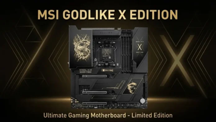 MSI MEG X870E GODLIKE X Edition motherboard celebrating a decade of GODLIKE series