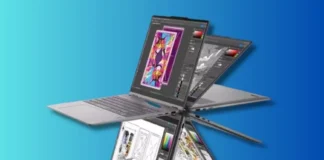 Lenovo Yoga 7i Aura Edition Goes on Sale With Intel Panther Lake Lenovo Yoga 7i Aura Edition displayed in multiple angles showing creative and design workflows