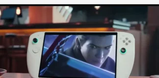 Abxylute 3D One Begins Shipping, Bringing Glasses-Free 3D Gaming to Windows Abxylute 3D One handheld gaming device showing glasses-free 3D gameplay