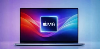 Apple MacBook Pro M6: Release Date, Price, and Specs Rumors Apple MacBook Pro M6 front view showing display and M6 processor branding