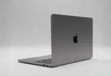 Cheaper Apple MacBook Referenced in macOS Tahoe 26.3 Apple MacBook Pro M6 rear angle view highlighting slim profile and ports