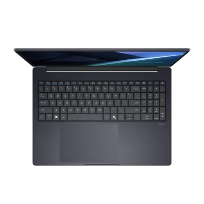 ASUS ExpertBook B5 G2 top view showing full-size keyboard and large touchpad